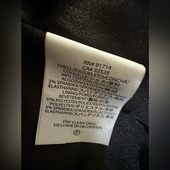 Armani Exchange Academia Collegiate School Crest Patch 3/4 Sleeve Blazer Jacket - Picture 8 of 13